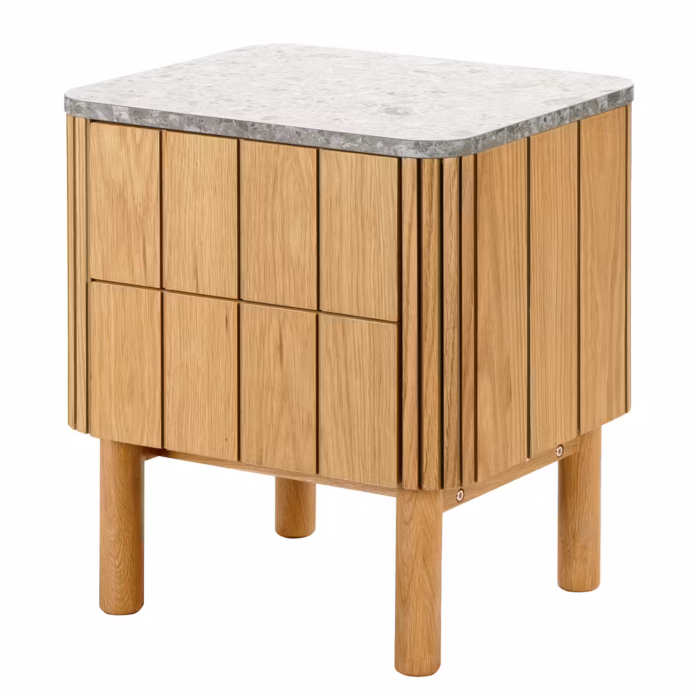 Furnierte Nachtkommode Rimma